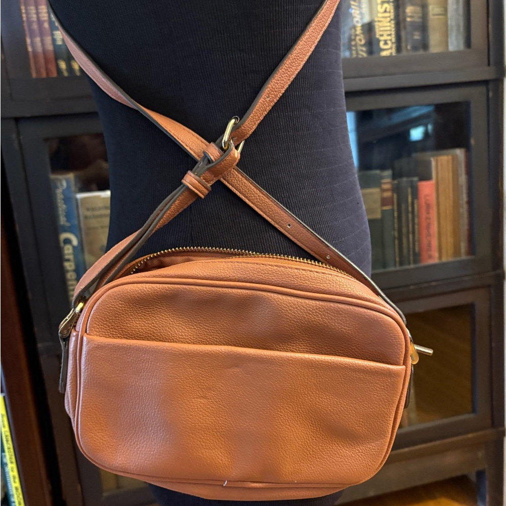 a new day Orange Crossbody Bag